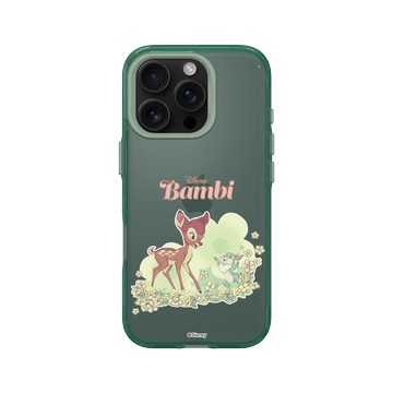 iPhone 16 Pro Clear 憂墨綠 - 迪士尼-經典系列 Disney Classics - 小鹿斑比與桑普