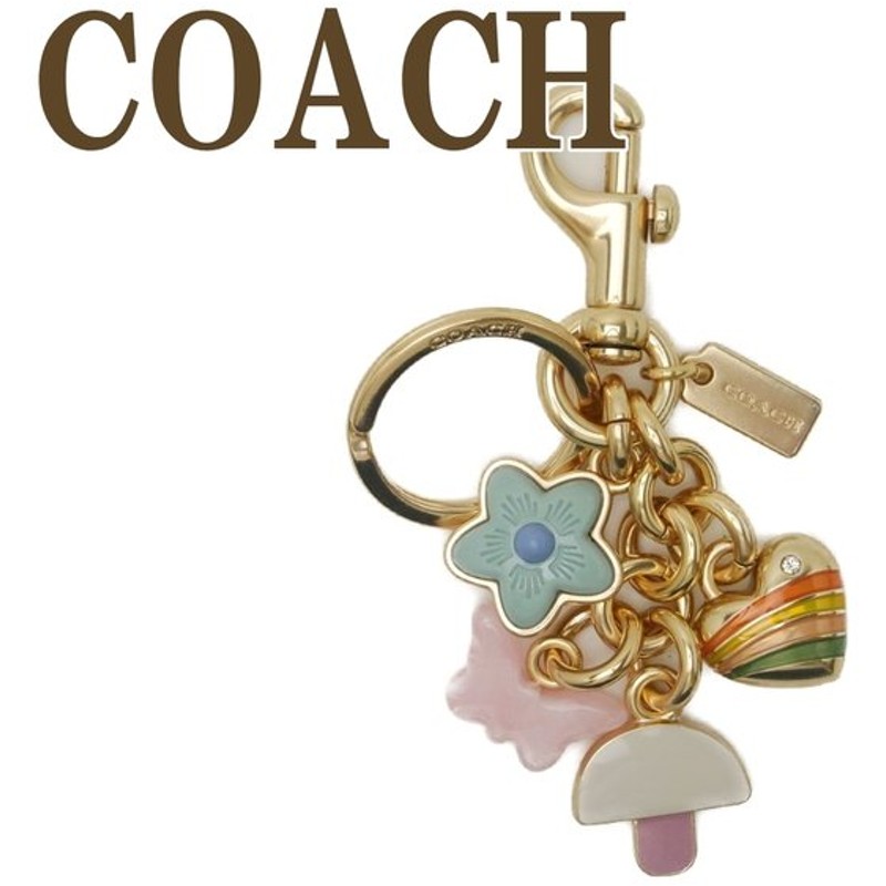 コーチ Coach キーホルダー レディース キーリング バッグチャーム マルチカラー ハート 花 蝶々 C7804iml38 ネコポス 通販 Lineポイント最大0 5 Get Lineショッピング