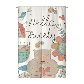 【客製化門簾】【贈桿發票】廚房掛簾 布簾遮擋 居酒屋門簾 短窗簾半簾 招財門簾 門簾客製 浴室門簾 衛生間門簾