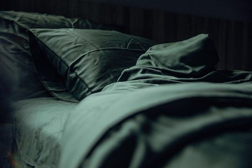 100%天絲簡約床包四件組—蒼松翠柏/深色床包/墨綠/軍綠