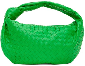 Bottega Veneta 绿色小号 Jodie 单肩包