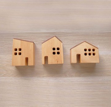 北歐風小木屋新居贈禮三件組。交換禮物。禮物。