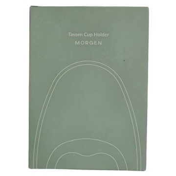 VIIDA Tassen Morgen 矽膠飲料杯套 防油防水 耐熱 -30°C~250°C 12.5(W)x17.5(H)cm  薄荷綠  1個