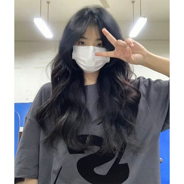 網紅ins短袖t恤女夏季2022新款寬松ins設計感小眾原宿風半袖上衣