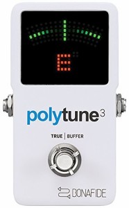 tc electronic ポリフォニック チューナー POLYTUNE 3（中古品）