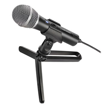 audio-technica 鐵三角 心型動圈式USB XLR麥克風 原廠保固  ATR2100x-USB  Black