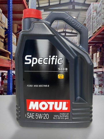 【4%點數】『油工廠』Motul Specific 948B 5W20 全合成 機油 FORD M2C948-B C5 5L【樂天APP下單限定】