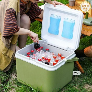 【長效鎖溫】便攜冰桶 保溫箱 冷藏箱 保鮮盒 商用擺攤 車載露營 戶外野餐 多層密封 保冷保熱 輕便易攜