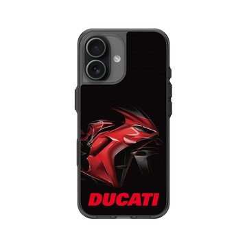 iPhone 17 Clear (相機按鈕) 酷墨灰 - Ducati - Panigale Spirit