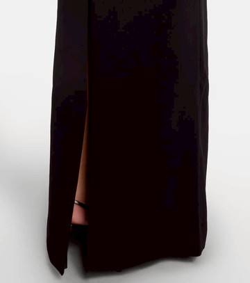 Rebecca Vallance Lynette embellished crêpe bustier gown