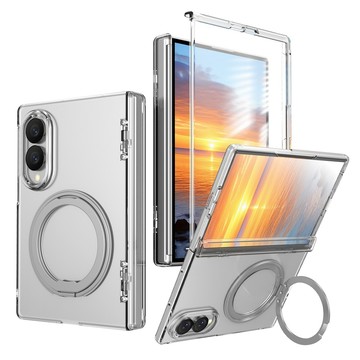 Z Fold8 / 7 / 6 系列殼 【ACE_CASE] 三星SAMSUNG Galaxy Z Fold8/熱點 wide A11/殼模一體/中軸全包/360度旋轉磁吸指環手機殼