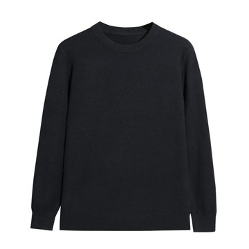 現貨+預購 T恤長袖上衣-圓領保暖純色打底衫男裝9色74it55【獨家進口】【米蘭精品】