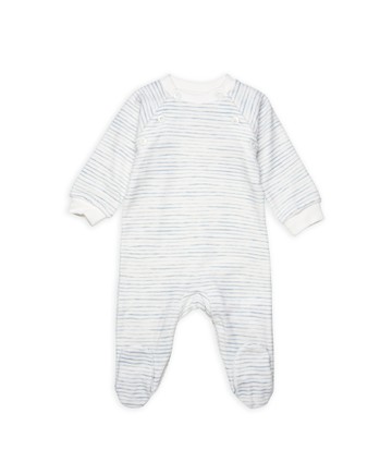 年輪蛋糕-連身衣(藍)74cm