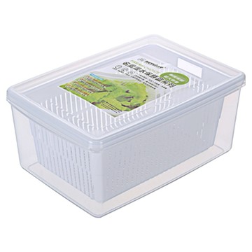 KEYWAY 聯府 名廚3號瀝水保鮮盒 313 x 205 x 135mm 6.2L  1個  單品