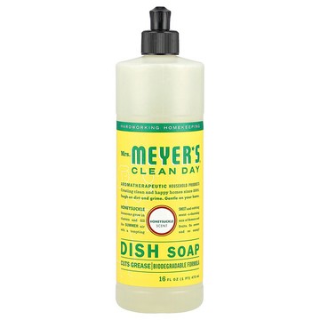 Mrs. Meyers Clean Day, 洗碗液，金銀花味，16 盎司（473 毫升）
