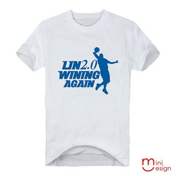 Minidesign-LIN2.0 WINING AGAIN潮流設計短T 五色