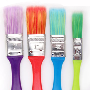 彩色漸層油漆刷4件組 塗鴉彩繪【BlueCat】【JC3179】