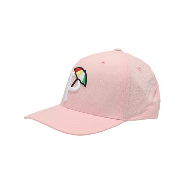 [ACS] Puma 高爾夫球帽 Arnold Palmer Seersucker 聯名 粉 泡泡紗 026103-02