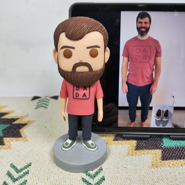 【客製化3D人像公仔】訂製手工Funko Pop男生朋友老公生日禮物