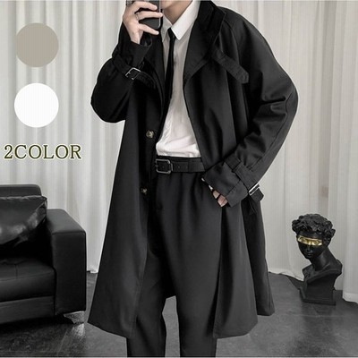 チェスターコート トレンチコート メンズ ロング コート 2色 オシャレ ビジネスコート 大きいサイズ 通勤 春秋 30代 40代 50代 通販 Lineポイント最大get Lineショッピング