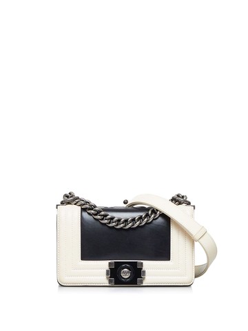 CHANEL Pre-Owned - 2015-2016 CC Mania Camera crossbody bag - women - Calf Leather - One Size - Black