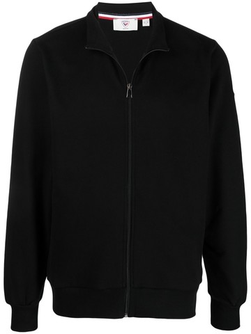 Rossignol - long-sleeve cotton zipper - men - Cotton - XXL - Black