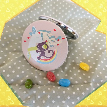 【新品上市】Papano彩虹小鹿圓鏡