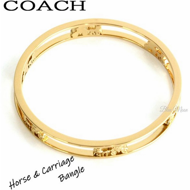 コーチ Coach ブレスレット レディース バングル アクセサリー ホース キャリッジゴ ールド アウトレット ブランド 通販 Lineポイント最大0 5 Get Lineショッピング