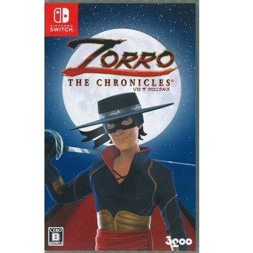 Nintendo NS Switch 蒙面俠蘇洛 Zorro 中文 純日版封面