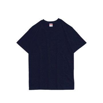 United Athle UA 5001-01 頂級柔棉5.6oz. 成人短T 深藍 3500101-086 [EW]