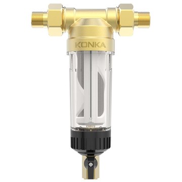 過濾器康佳凈水器前置過濾器家用反沖洗自來水管道大流量全屋中央凈水機 雙11全館免運
