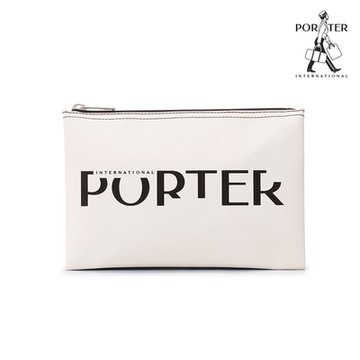 PORTER INTERNATIONAL - 復古新穎GAP收納包(S) - 白