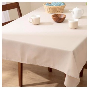 撥水加工 桌布 PLAIN BE 130×170 米色 NITORI宜得利家居