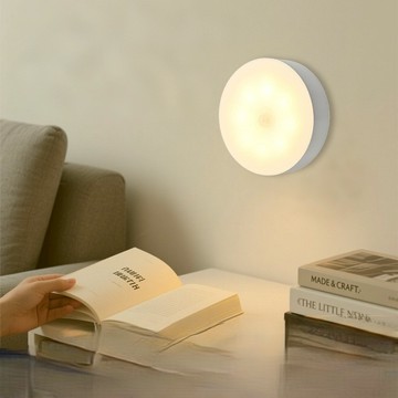 🔥現貨秒出🔥智能人體感應燈 感應燈 夜燈 磁吸燈 智能感應燈 人體感應燈 充電式夜燈 無線壁掛燈 居家照明燈 小夜燈