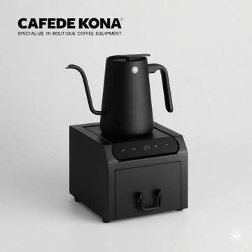 CAFEDE KONA 天衡溫控手沖咖啡壺層架組(電子壺+電子秤+層架)