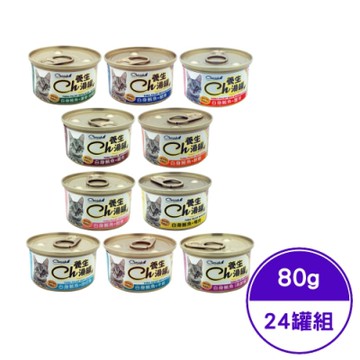 Cherish Ch養生湯罐系列 80g x 24入組(買二件送寵物玩具1個隨機)