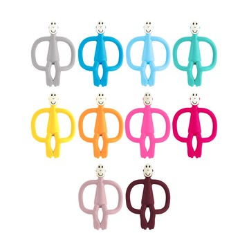 Matchstick Monkey 英國 咬咬猴牙刷固齒器(有尾巴)-多款可選