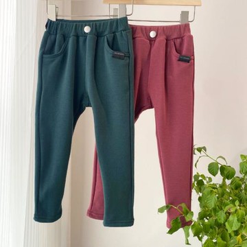 9140外貿男女童長褲秋冬加絨保暖褲子 大彈力！