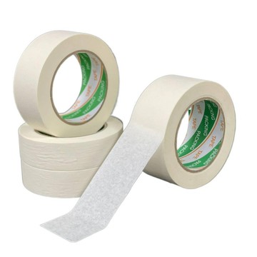 現貨 現發 美紋紙膠帶 白色  膠帶 皺紋紙 遮蓋 裝飾 美縫 噴漆 分色 單麵美紋膠  50米美紋紙膠帶 高粘美紋紙