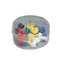 徠福 美式圖釘 綜合色 15支入 / 盒 NO.15【APP滿額下單4%點數(單一帳號最高1500點)】6/30止