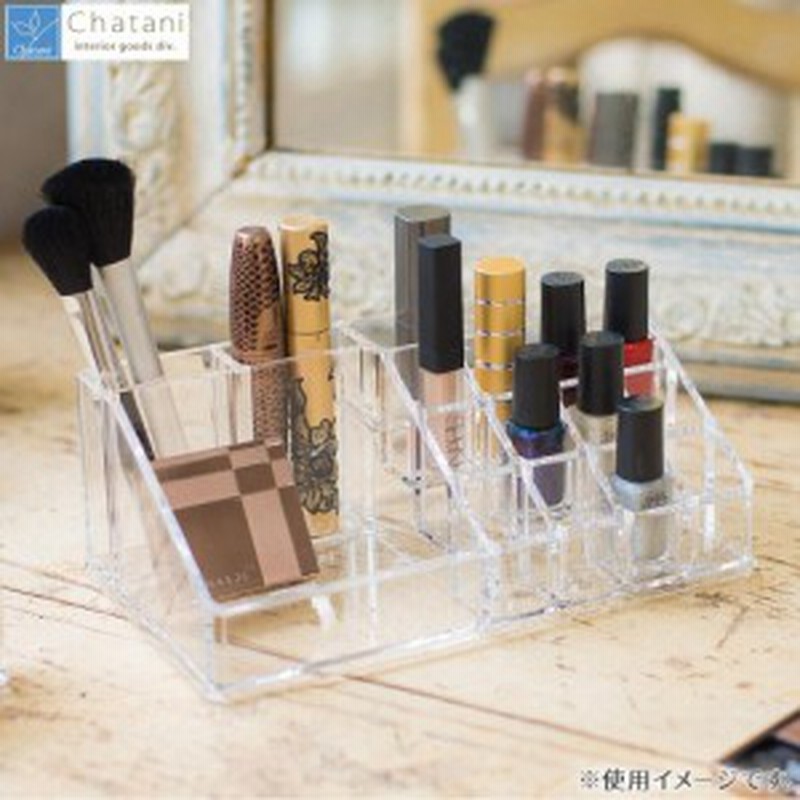 ボックス 洗面台 バスルーム 化粧品 すっきり リビング 透明 収納 小物入れ 整理整頓 茶谷産業 Crystal Collection コスメオーガナイザー 通販 Lineポイント最大1 0 Get Lineショッピング