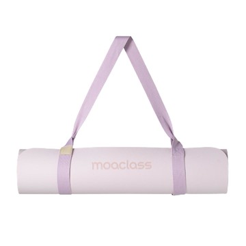 moaclass TPE雙面瑜珈墊 6mm 薰衣草紫 1個 1830 x 660 x 8 mm
