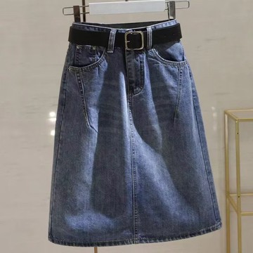 【🍒櫻桃大尺碼】M-5XL 大尺碼短裙女夏季新款高腰顯瘦小個子a字包臀裙半身裙子裙