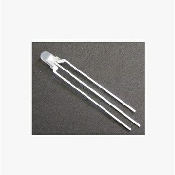 【優選百貨】LED霧狀3mm 紅綠雙色共陽二極管 普綠黃綠磨砂 三腳 模型DIY制作[DIY]
