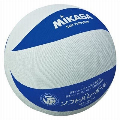 ミカサ（MIKASA） ソフトバレー小学 白／青 | LINE