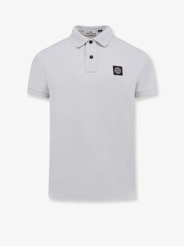 Strech organic cotton polo shirt - STONE ISLAND - gender_Man