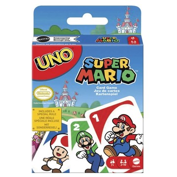 『高雄龐奇桌遊』UNO瑪利歐 UNO Super Mario 美泰兒官方正版 正版桌上遊戲專賣店