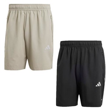 Adidas 排汗短褲 男裝 拉鍊口袋 綠/黑【運動世界】IM7483/IW5906