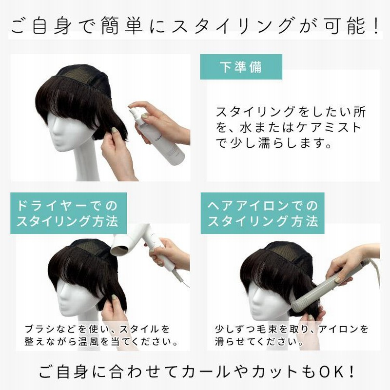 レオンカ グレーヘアー 白髪 ウィッグ かつら コスプレ - エクステ