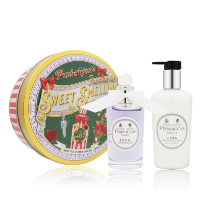 PENHALIGON'S 潘海利根 LUNA月亮女神淡香水禮盒(香水100ml+身體乳300ml)-聖誕限量版-國際航空版